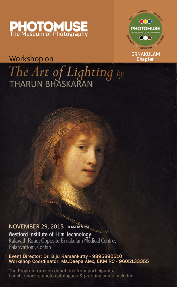 Workshop on 'The Art of Lighting' – Photomuse
