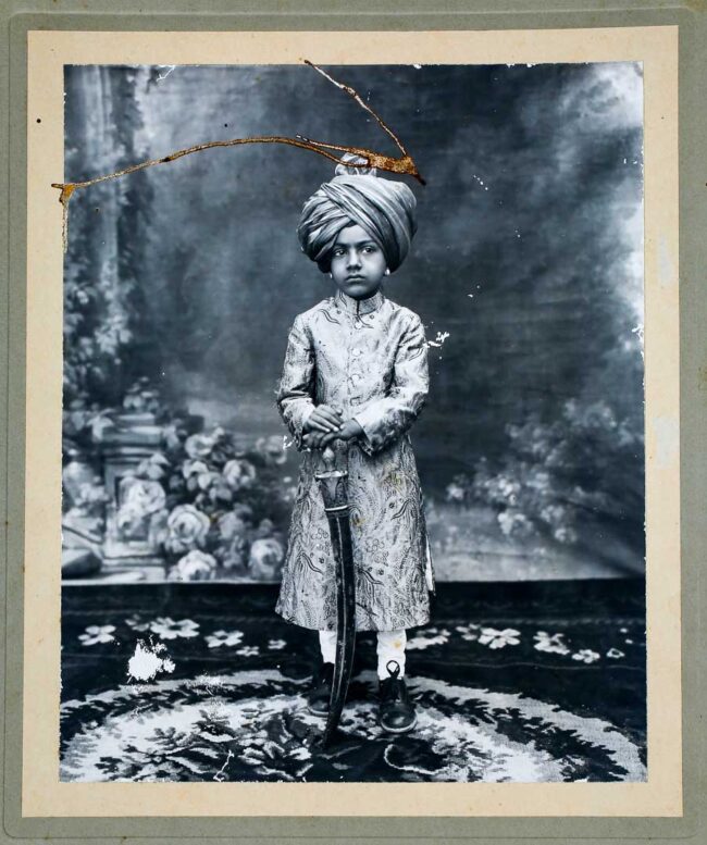 Maharaja-Umaid-Singh,-Jodhpur,-c.1910,-Albumen-Print