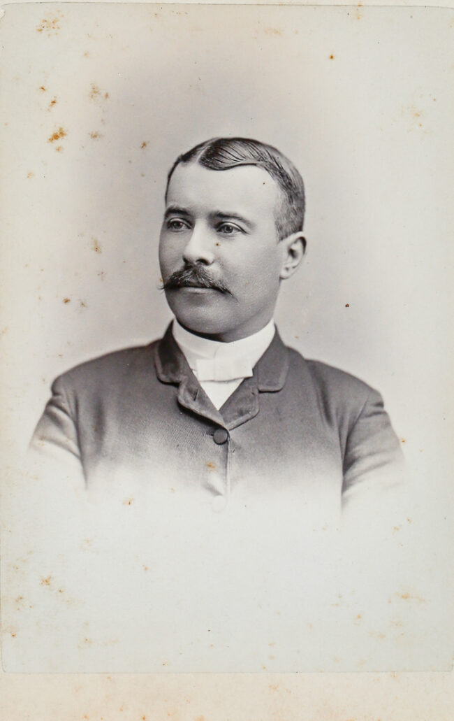 Portrait of Man, c.1880, Cabinet Card