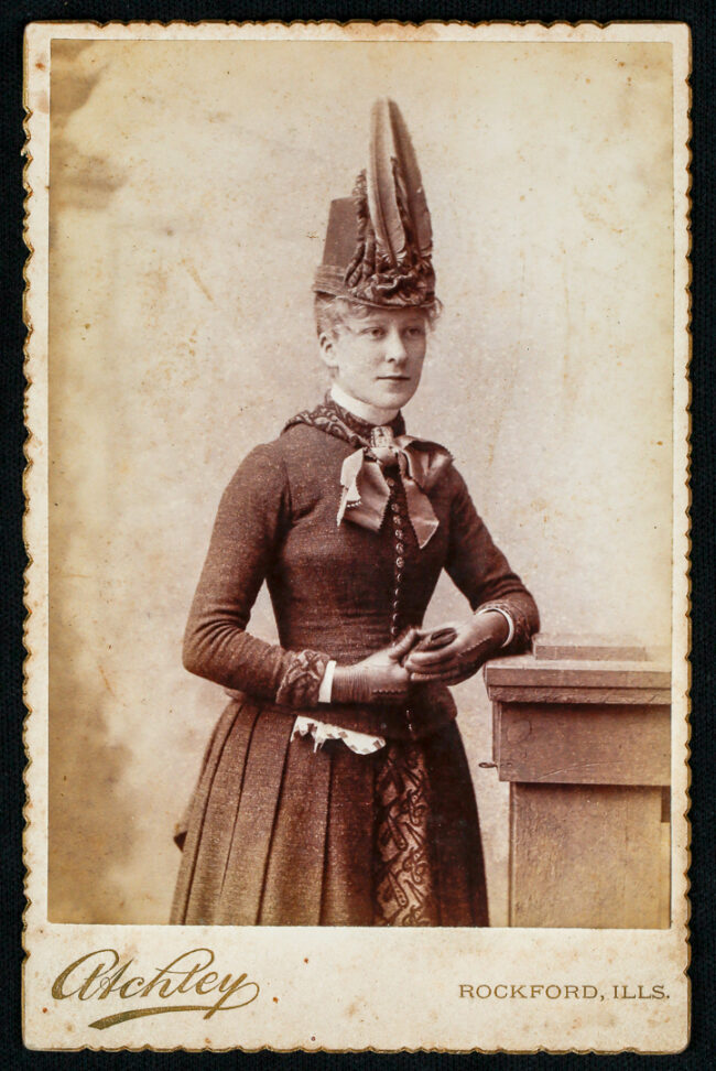 Portrait of Young woman, c.1880, Cabinet Card